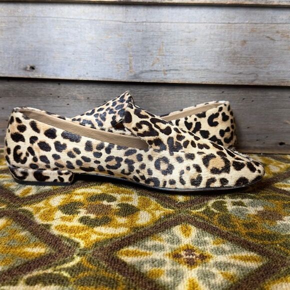 Steve‎ Madden Hailey Cheetah Fur Flats - Picture 7 of 9